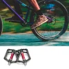 Rockbros 2020-12CBK čierne hliníkové platformové pedále na bicykel thumbnail