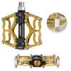 Rockbros JT201012LG 2010-12L Aluminum Platform Bicycle Pedals - Gold thumbnail