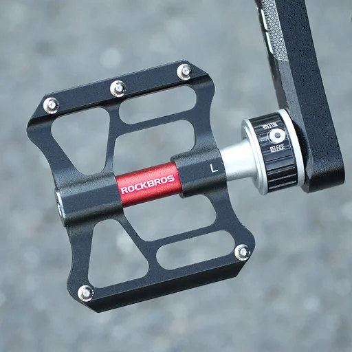 Rockbros K3462F-BK levehető gyorskioldós kerékpárpedál fekete - 8