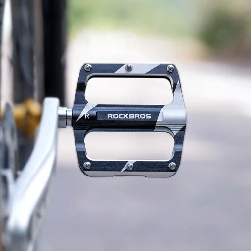 Hliníkové MTB pedále Rockbros K306-BK čierne - 5