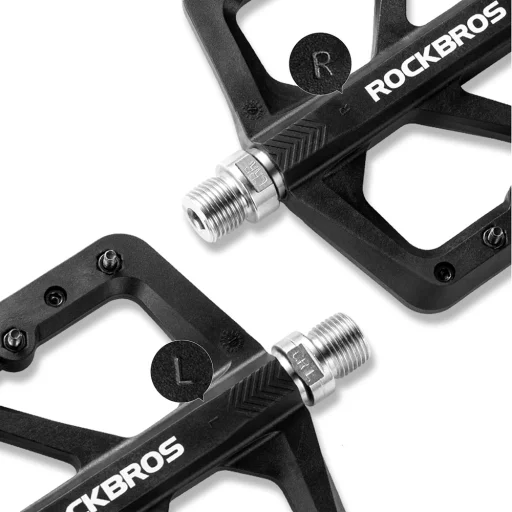 Rockbros M906 nejlon kerékpárpedál, fekete - 6