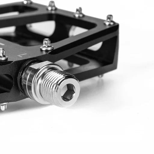 Rockbros K399-BK široké platformové pedále na bicykel, čierne - 4