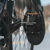 Rockbros K371 reflexné hliníkové pedále na bicykel s uzavretými ložiskami, čierne thumbnail