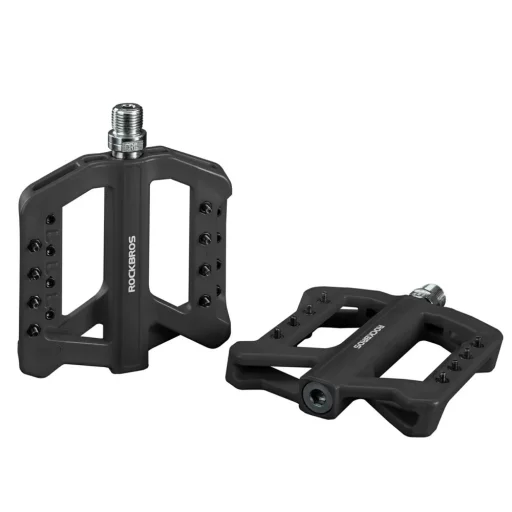 Rockbros RK01 nylonové pedále na bicykel – čierne - 1