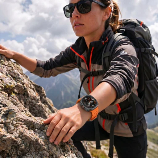Samsung Galaxy Watch Ultra 1 / 2 2024–2026 (47 mm) narancssárga Tech-Protect Iconband Pro TPU óraszíj - 3