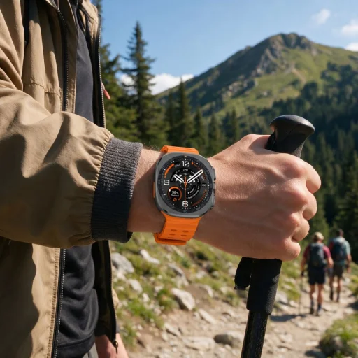Samsung Galaxy Watch Ultra 1 / 2 2024–2026 (47 mm) oranžový Tech-Protect Iconband Pro TPU remienok - 5
