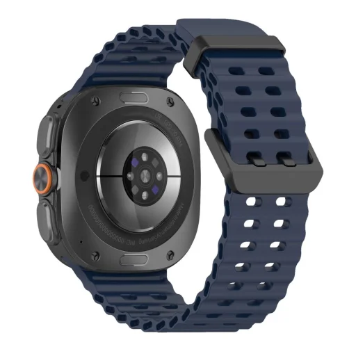 Samsung Galaxy Watch Ultra 1/2 (2024–2026, 47 mm) tmavomodrý športový remienok Tech-Protect Iconband Pro - 2