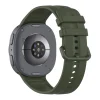 Samsung Galaxy Watch 8 / 9 / Classic (40 / 44 / 46 mm) katonai zöld Tech-Protect Silicone Evo szilikon óraszíj thumbnail