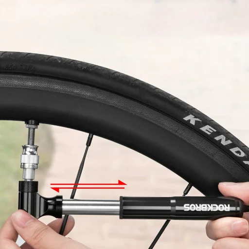 Rockbros JG-PB-11 szerszámkészlet pumpával és gumijavító kanállal, fekete - 5