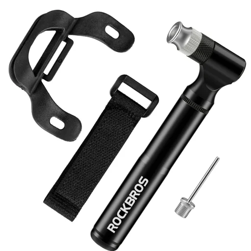 Rockbros JG-PB-11 szerszámkészlet pumpával és gumijavító kanállal, fekete - 4
