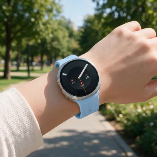 Samsung Galaxy Watch 8 / 9 / Classic (40 / 44 / 46 mm) svetlomodrý silikónový remienok Tech-Protect Silicone Evo - 5