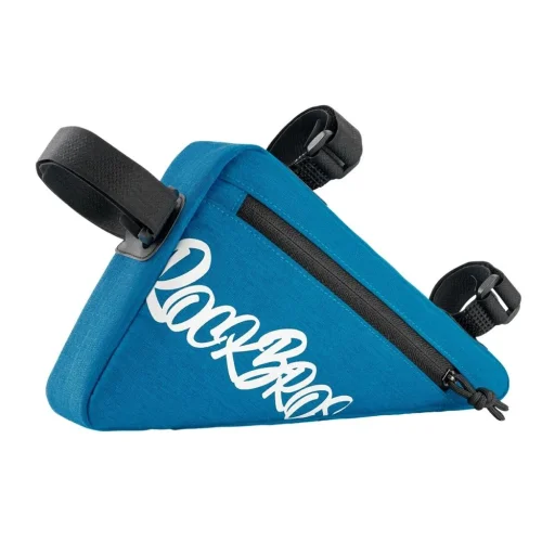 Rockbros G001 Flash Journey háromszög alakú kerékváztáska 0,8 l – kék - 1