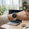 Samsung Galaxy Watch 8 / 9 / Classic (40 / 44 / 46 mm) púdrovo ružový silikónový remienok Tech-Protect Silicone Evo thumbnail