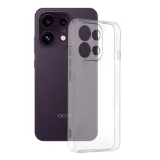 Techsuit priehľadné silikónové puzdro pre Oppo Reno16 F