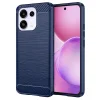 Techsuit Carbon Silicone ütésálló tok Oppo Reno16 készülékhez, kék thumbnail