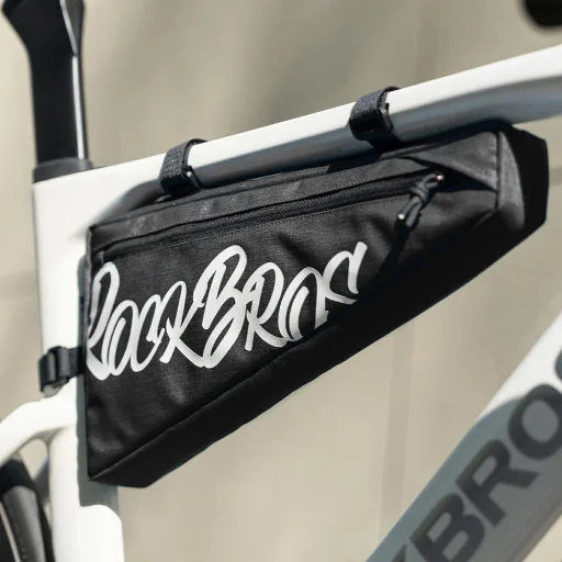 Rockbros G008 Flash Journey XL háromszög alakú kerékpár váztáska 1,9 l – fekete - 2