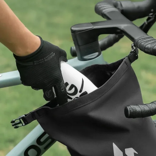 Rockbros AS-156 RideMate 7 l vodotesná taška na vidlicu bicykla čierna - 5