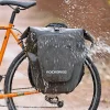 Rockbros AS-001 vodotesná cyklistická taška na nosič 27 l čierna thumbnail