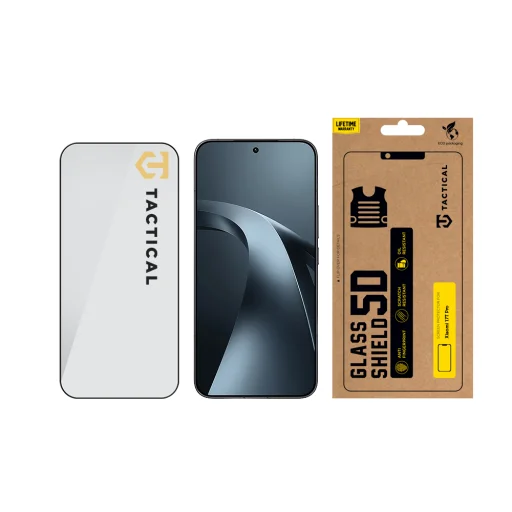 Tactical Glass Shield 5D ochranné sklo pre Xiaomi 17T Pro, čierne - 3