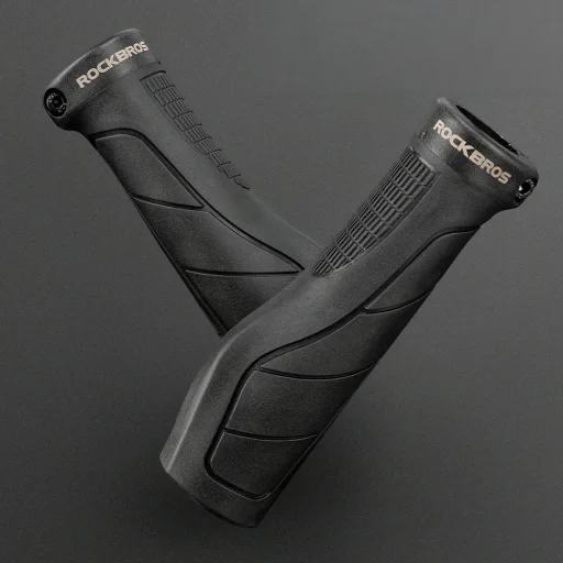 Rockbros G326PL gripy na bicykel, čierne - 8
