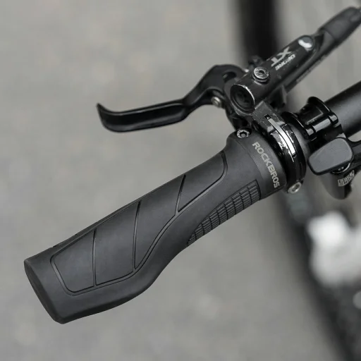 Rockbros G326PL gripy na bicykel, čierne - 9