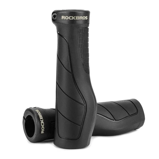 Rockbros G326PL gripy na bicykel, čierne - 1