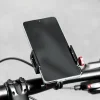 Rockbros 25210038101 držiak na telefón na bicykel s objímkou – čierny thumbnail