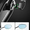 Rockbros F-253W Anti-Glare Carbon Fiber Arm Bicycle Mirror - Right thumbnail