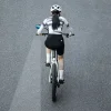 Rockbros F-253W ľavé antireflexné spätné zrkadlo na bicykel s ramenom z karbónových vlákien, čierne thumbnail
