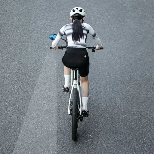 Rockbros F-253W ľavé antireflexné spätné zrkadlo na bicykel s ramenom z karbónových vlákien, čierne - 3