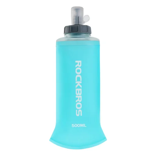 Rockbros 35210027001 skladacia bežecká fľaša 500 ml, svetlomodrá - 1