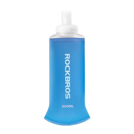 Rockbros 35210027002 mäkká bežecká fľaša 500 ml – modrá - 1