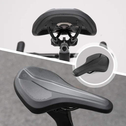 Rockbros B824 ergonomické sedlo na bicykel, čierne - 3