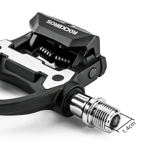 Rockbros P602 SPD-SL cestné nášľapné pedále čierne - 2