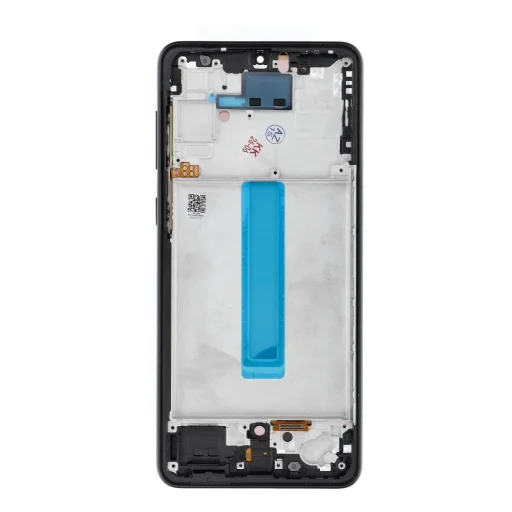 REWA OLED kijelzőmodul Samsung A33 5G készülékhez, fekete kerettel - 1