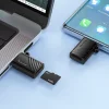 Hoco HB53 USB-C TF čítačka pamäťových kariet, čierna thumbnail