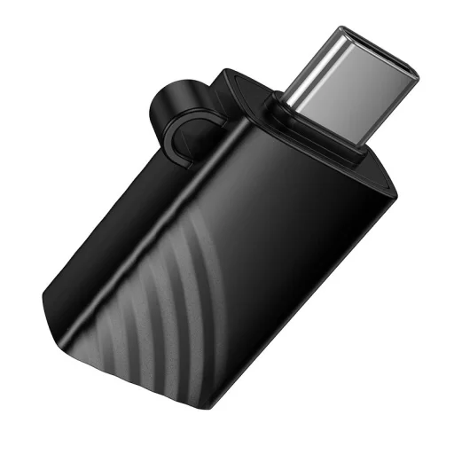 Hoco HB53 USB-C TF čítačka pamäťových kariet, čierna - 4