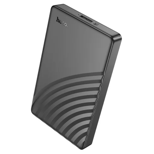 Hoco HB46 2,5-palcový externý box pre SATA pevný disk, čierny - 1