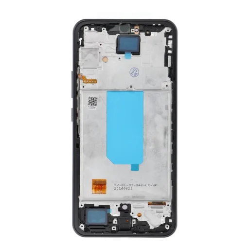 REWA OLED kijelző kerettel SAMSUNG A34 5G készülékhez – fekete - 1