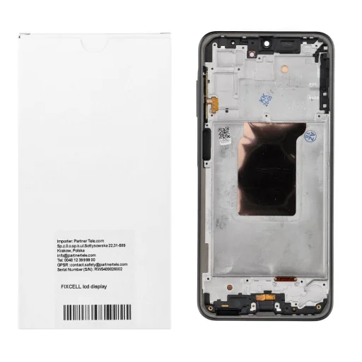 REWA OLED displejový modul pre Samsung A26, s rámom, čierny - 4
