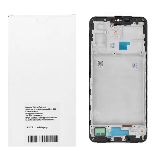 REWA OLED displej s rámom pre Samsung A17 5G, čierny - 4