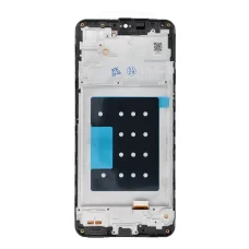 REWA OLED kijelzőmodul Samsung A16 4G-hez kerettel, fekete