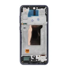 REWA OLED kijelzőmodul kerettel Samsung A35-höz, fekete
