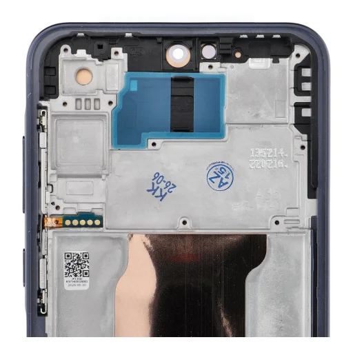 REWA OLED kijelzőmodul kerettel Samsung A35-höz, fekete - 2