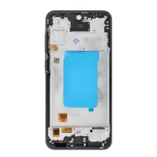 REWA OLED kijelző Samsung A36-hoz kerettel, fekete