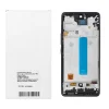 REWA OLED kijelzőmodul Samsung A53 5G készülékhez, fekete, kerettel thumbnail