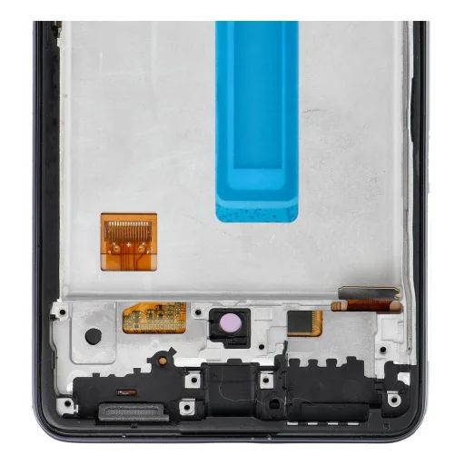 REWA OLED kijelzőmodul Samsung A53 5G készülékhez, fekete, kerettel - 3