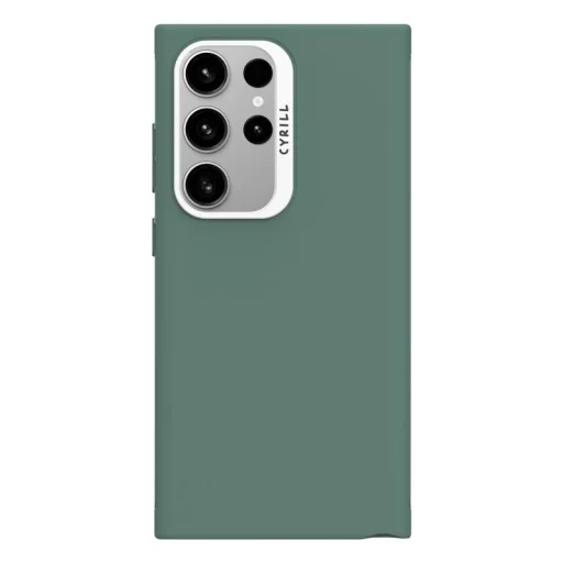 Spigen Cyrill UltraColor TPU puzdro na Samsung Galaxy S24 Ultra, kelová zelená - 4