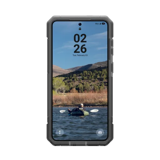 UAG Trooper puzdro pre Samsung Galaxy S26+, priesvitné/popolavosivé - 8