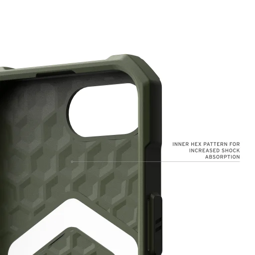 UAG Essential Armor MagSafe puzdro pre iPhone 17e/16e, olivovozelené - 21